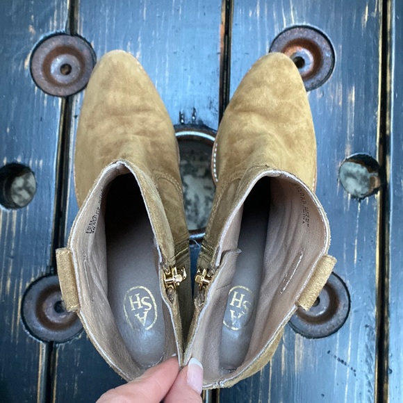 ASH Ankle Boots with Leather Fringe - Picture 5 of 15